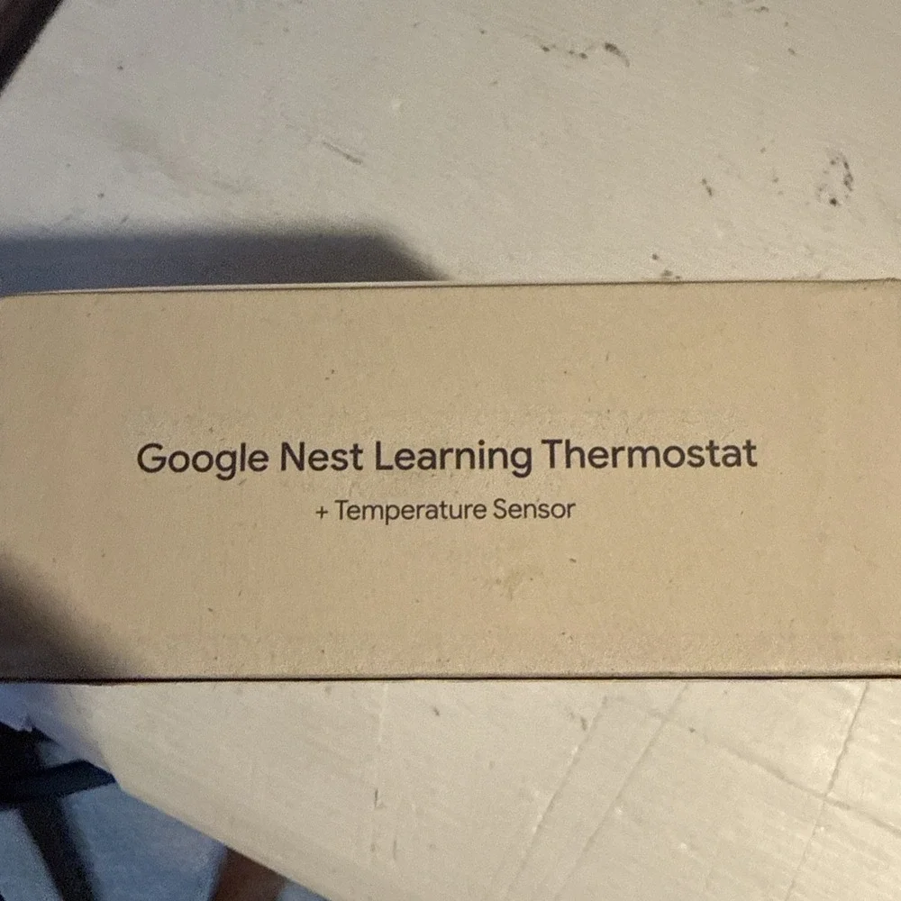 Google Nest 4th Generation Learning Thermostat Polished Obsidian, GA05169-US
